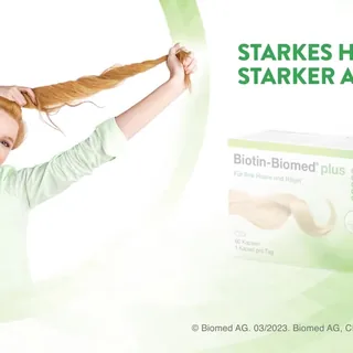 Vorschau der Kampagne von Biotin-Biomed auf dem smadooh-Screen
