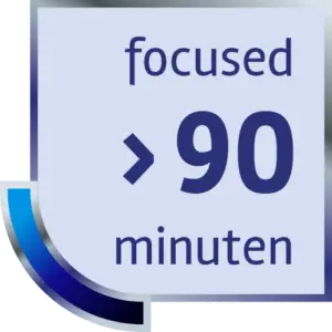 Focused über 90 Minuten Icon – DOOH Kampagne mit maximaler Aufmerksamkeitsdauer